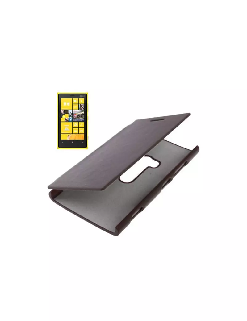 Cover Flip a Portafoglio per Nokia Lumia 920 (Nero)
