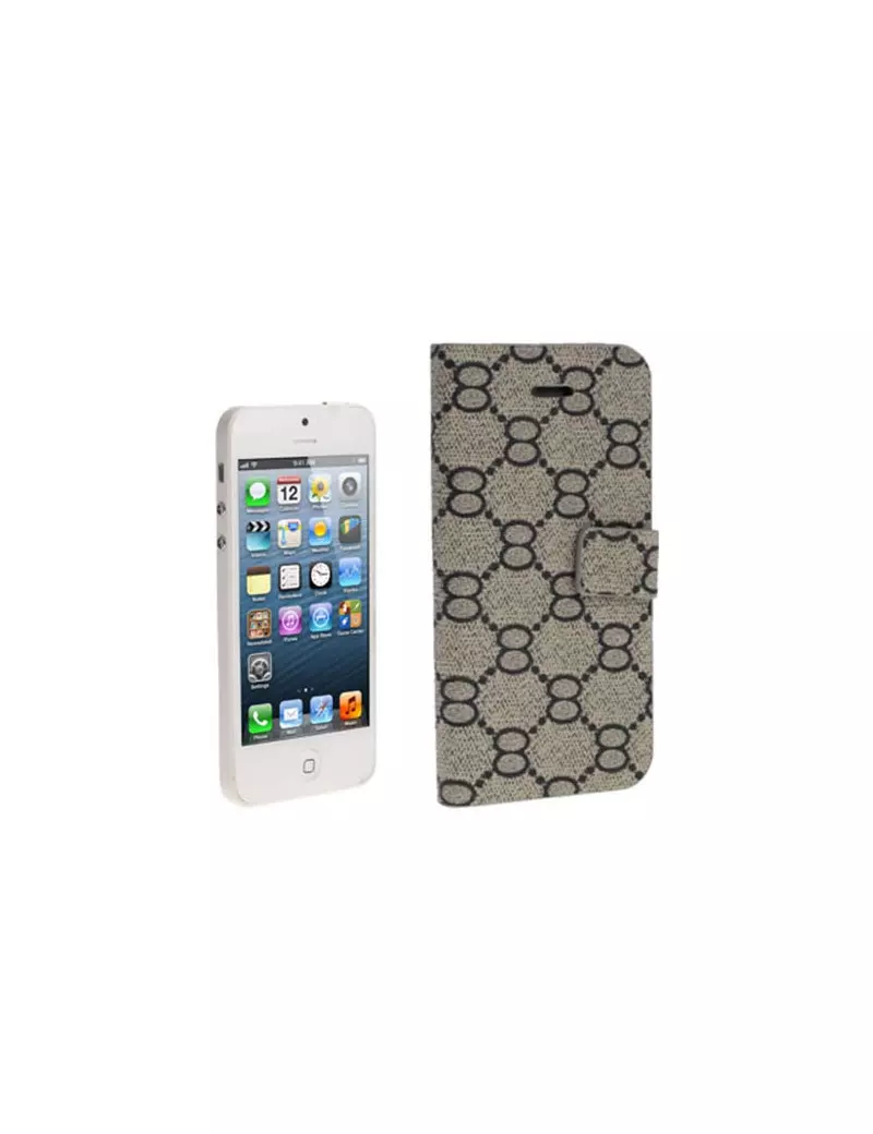 Cover Flip a Portafoglio Carta Credito per iPhone 5 5S 6922776136193