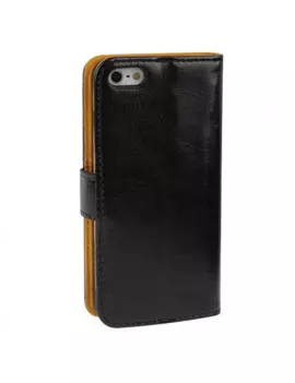 Cover Flip a Portafoglio in Ecopelle Carta Credito per iPhone 5 5S Nero 6922589732346