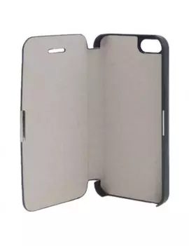 Cover Flip a Portafoglio per iPhone 5 5S Blu