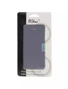Cover Flip a Portafoglio per iPhone 5 5S Blu