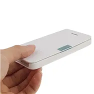 Cover Flip a Portafoglio per iPhone 5 5S (Bianco)