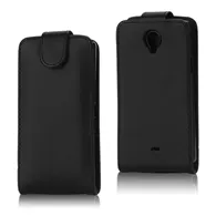 Cover Flip Magnetica in Ecopelle per Sony Xperia V LT25i (Nero)