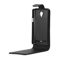 Cover Flip Magnetica in Ecopelle per Sony Xperia V LT25i (Nero)