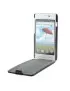 Cover Flip a Portafoglio Verticale Carbon Look LG Optimus L5 II E460 Nero 4054048867688
