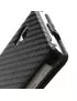 Cover Flip a Portafoglio Verticale Carbon Look LG Optimus L5 II E460 Nero 4054048867688