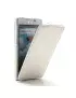 Cover Flip a Portafoglio Verticale Carbon Look LG Optimus L5 II E460 Bianco 4054048867695