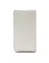 Cover Flip a Portafoglio Verticale Carbon Look LG Optimus L5 II E460 Bianco 4054048867695