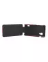 Cover Flip a Portafoglio Verticale Carbon Look LG Optimus L5 II E460 Rosso 4054048867701