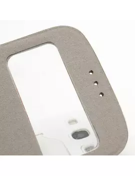 Cover Flip a Portafoglio S-View Samsung Galaxy S3 i9300 Bianco