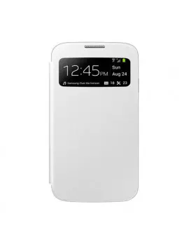Cover Flip a Portafoglio S-View Samsung Galaxy S4 i9500 Bianco 6669878959809