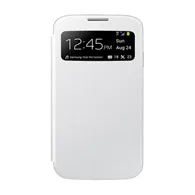Cover Flip a Portafoglio S-View per Samsung Galaxy S4 i9500 (Bianco)