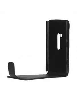 Cover Flip in Ecopelle per Nokia Lumia 920 Nero