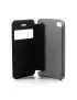 Cover Flip a Portafoglio S-View per iPhone 4 4S Nero