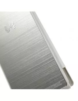 Cover Flip a Portafoglio S-View Huawei Ascend P6 Bianco