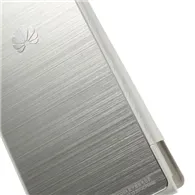 Cover Flip a Portafoglio S-View per Huawei Ascend P6 (Bianco)