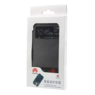 Cover Flip a Portafoglio S-View per Huawei Ascend G700 (Nero)