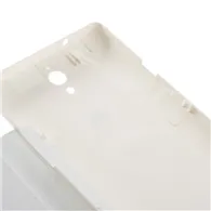 Cover Flip a Portafoglio S-View per Huawei Ascend G700 (Bianco)