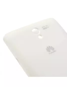 Cover Flip a Portafoglio S-View per Huawei Ascend G700 (Bianco)
