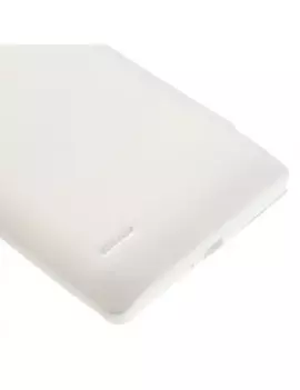 Cover Flip a Portafoglio S-View per Huawei Ascend G700 (Bianco)