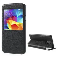 Cover Flip a Portafoglio S-View per Samsung Galaxy S5 G900 (Nero)