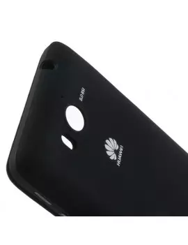 Cover Flip a Portafoglio S-View Huawei Ascend G600 Nero