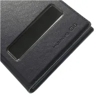 Cover Flip a Portafoglio S-View in Ecopelle per Huawei Ascend G6 3G (Blu)