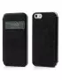 Cover Flip a Portafoglio S-View Ecopelle iPhone 5 5S Nero