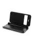 Cover Flip a Portafoglio S-View Ecopelle iPhone 5 5S Nero