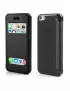 Cover Flip a Portafoglio S-View Ecopelle iPhone 5C Nero