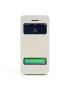 Cover Flip a Portafoglio S-View Fori iPhone 5C Bianco