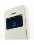 Cover Flip a Portafoglio S-View Fori iPhone 5C Bianco