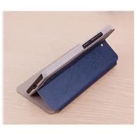 Cover Flip a Portafoglio S-View in Ecopelle per Huawei Ascend G620 (Blu)