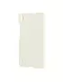 Cover Flip a Portafoglio S-View in Ecopelle per Huawei Ascend P7 (Bianco)