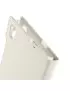 Cover Flip a Portafoglio S-View in Ecopelle per Huawei Ascend P7 (Bianco)