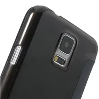 Cover Flip a Portafoglio S-View per Samsung Galaxy S5 G900 (Blu)