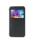 Cover Flip a Portafoglio S-View per Samsung Galaxy S5 G900 Nero