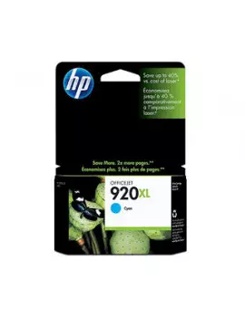 Cartuccia Originale HP CD972A 920XL (Ciano 700 pagine)