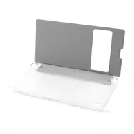 Cover Flip a Portafoglio S-View in Ecopelle per Sony Xperia Z1 (Bianco)