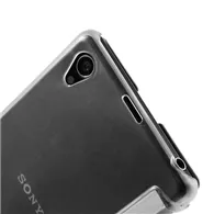 Cover Flip a Portafoglio S-View in Ecopelle per Sony Xperia Z1 (Bianco)