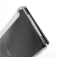 Cover Flip a Portafoglio S-View in Ecopelle per Sony Xperia Z1 (Bianco)