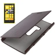Cover Flip a Portafoglio per Nokia Lumia 920 (Testa di Moro)
