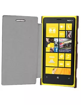 Cover Flip a Portafoglio Nokia Lumia 920 Testa di Moro 6922233149599