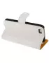 Cover Flip a Portafoglio in Ecopelle Carta Credito per iPhone 5 5S Bianco 6922129053184