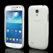 Cover Ibrida per Samsung S4 Mini i9190 Bianco Nero