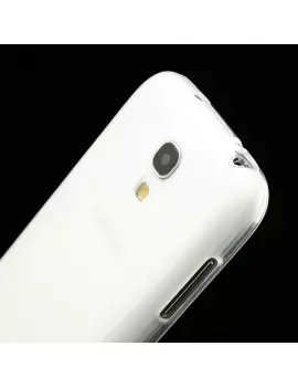 Cover Ibrida per Samsung S4 Mini i9190 Bianco Nero