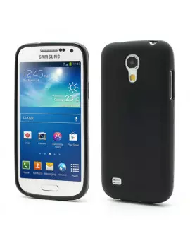 Cover Ibrida per Samsung S4 Mini i9190 Nero Arancione