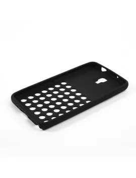 Cover in Ecopelle Luxury per Huawei Ascend P6 Blu Scuro