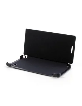 Cover Flip a Portafoglio Slim per Huawei Ascend P6 (Blu Scuro)