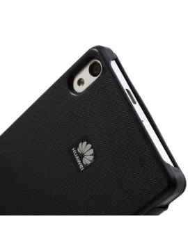 Cover Flip a Portafoglio Slim per Huawei Ascend P6 (Blu Scuro)